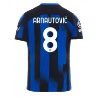 Inter Milan Marko Arnautovic #8 Hemmatröja 2023-24 Korta ärmar